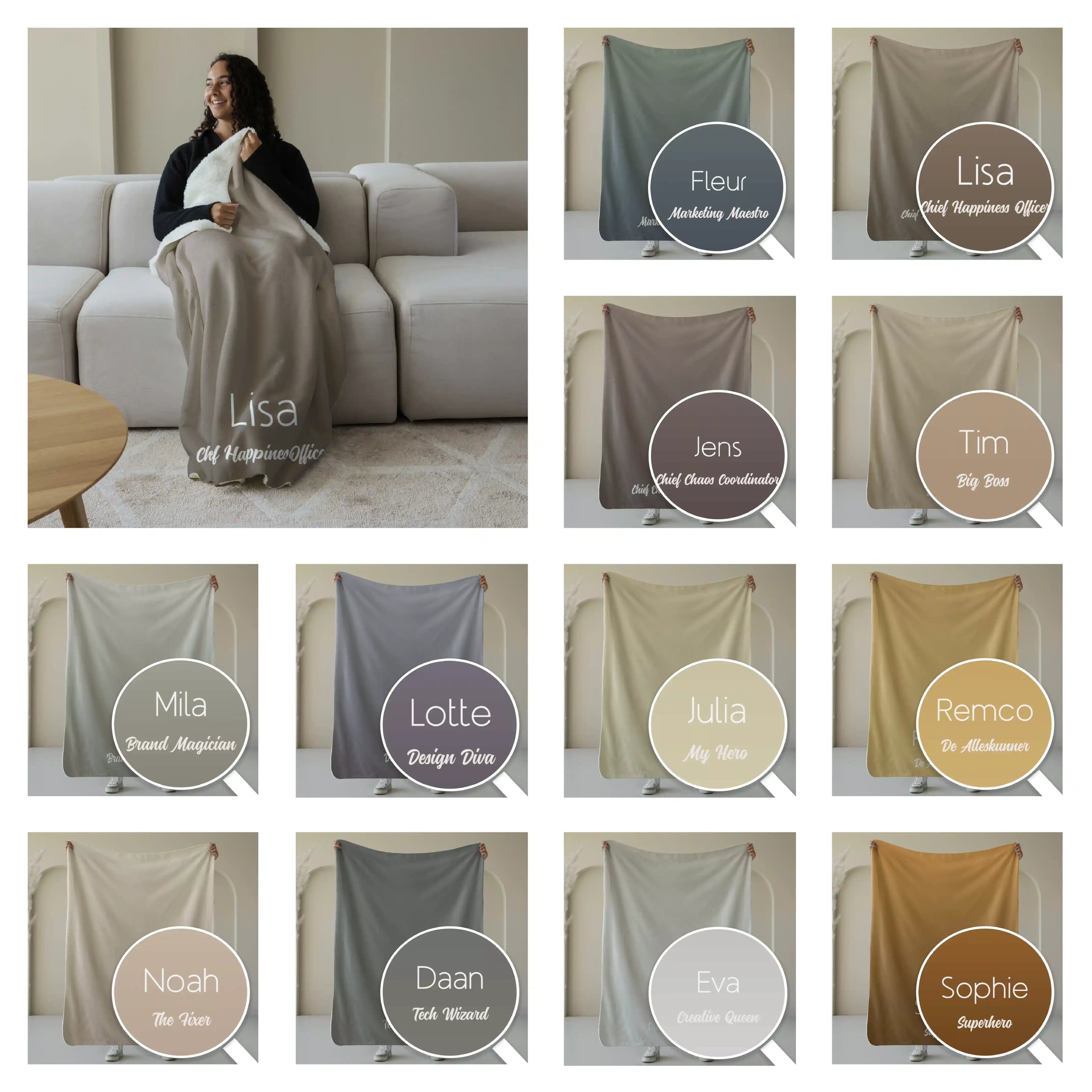 The Own It Collectie – jouw naam, jouw titel